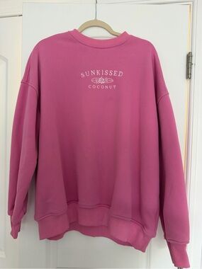 Sunkissed Coconut Crewneck - Pink